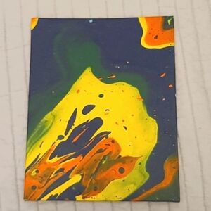 Pour painting
